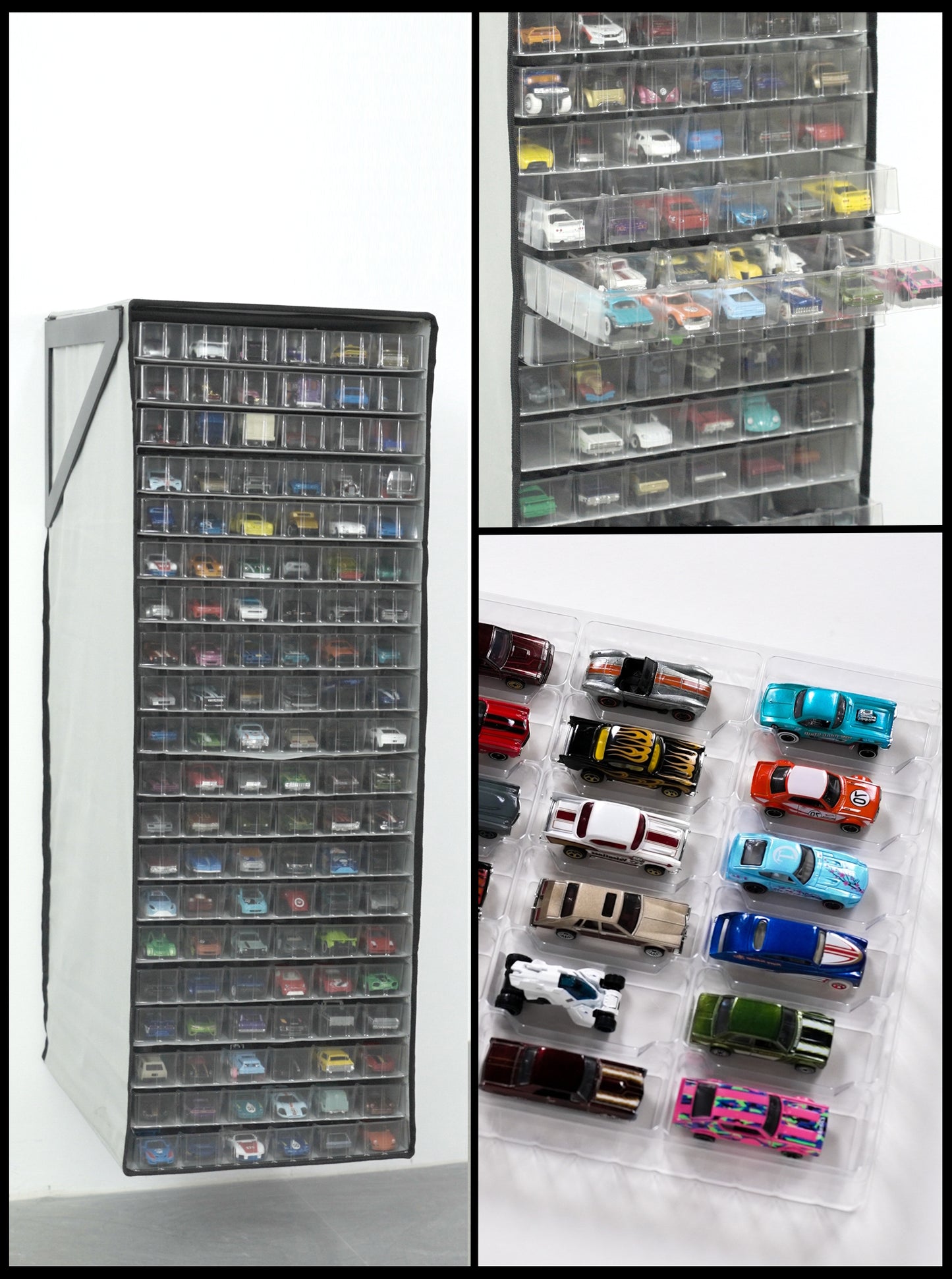 20 trays TexRack® for 480 loose Die Cast cars