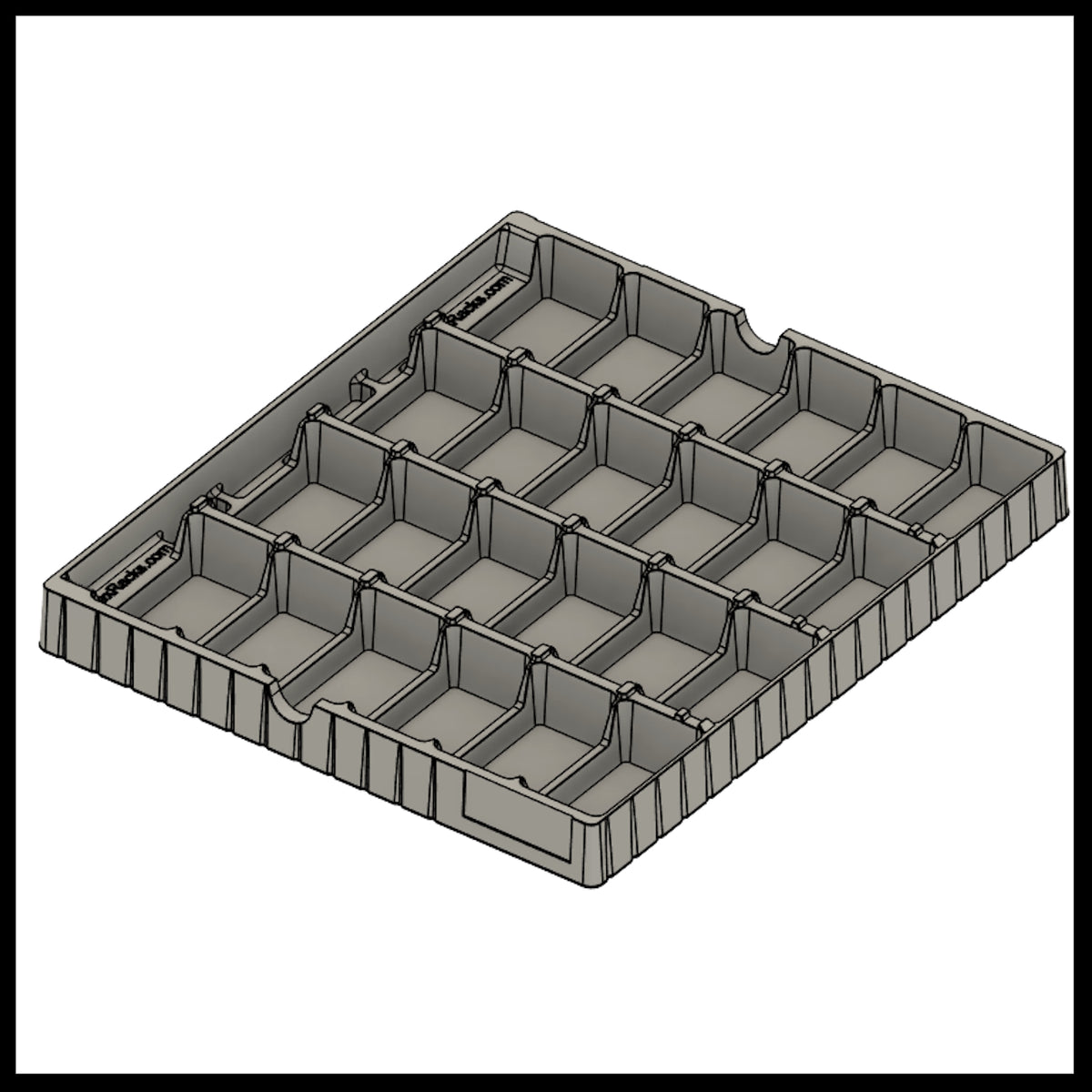 8 IKEA® shelf compatible  trays, 24 compartments each for loose Hot Wheels®, sewing supplies, craft items and others