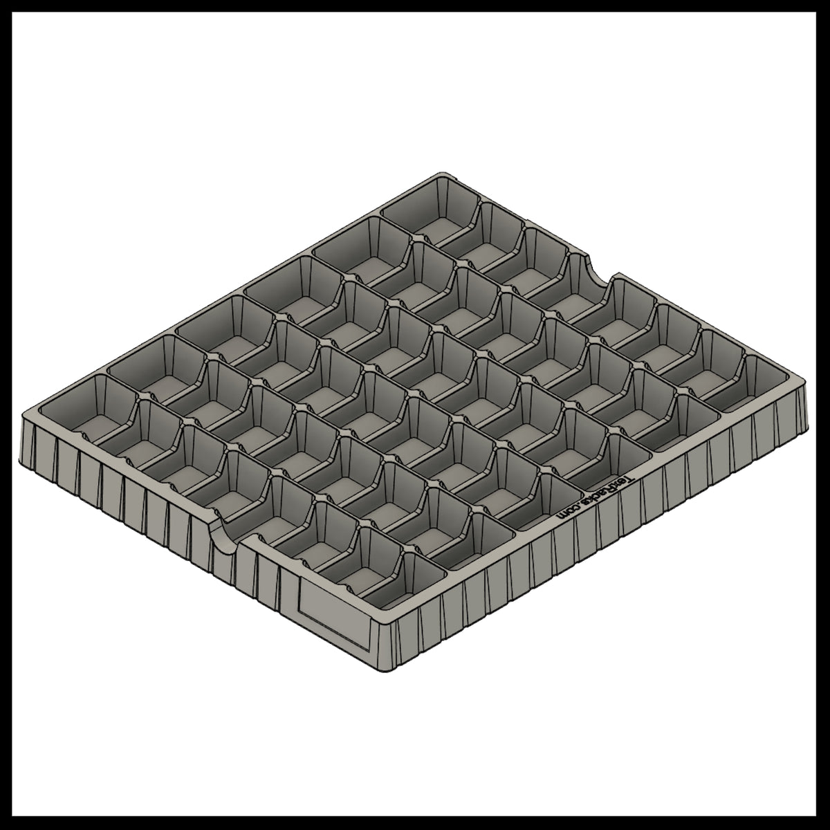 8 stackable trays with 48 compartments each, for LEGO® Minifigures and many other small collectibles